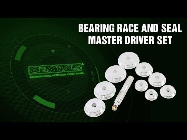 OEMTOOLS 37119 Bearing Race and Seal Master Driver Set