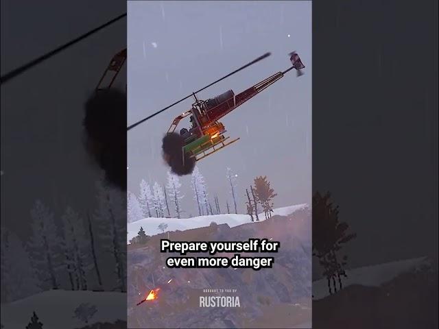 Attack Helicopter in Rust is getting some BUFFS 