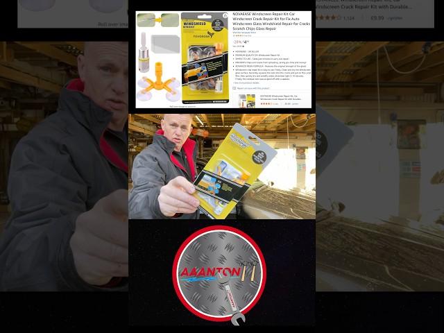 Amazon DIY windscreen Repair Kit, You Need A UV Light Too!! #windscreenrepair