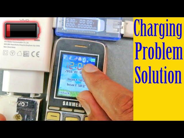 Mobile phone shows charging on screen but not being charged battery do not charge Tutorial#30