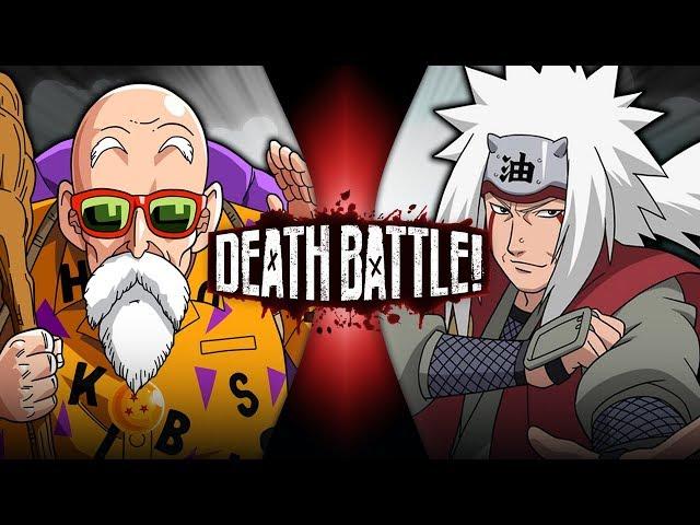 Roshi VS Jiraiya (Dragon Ball VS Naruto) | DEATH BATTLE!