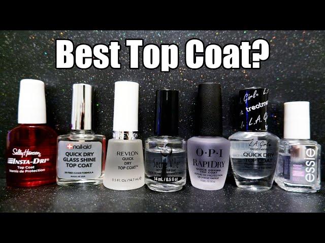 I tested 7 Quick Dry Top Coats! | 2023