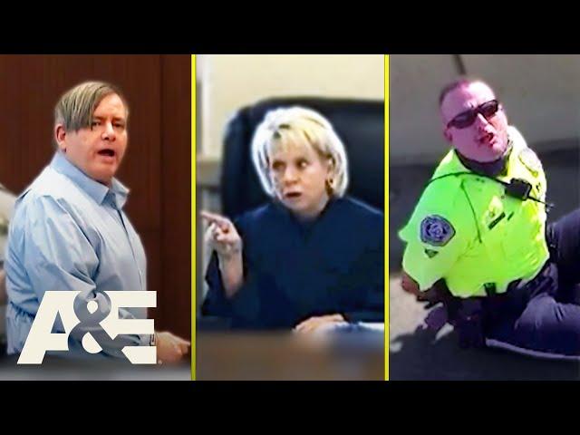 Court Cam: Top 9 Most Disrespectful Defendants - Part 5 | A&E