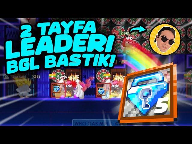 2 TAYFA LİDERİ REMEDE BGL GASSLADIK ! |5 KERE 0 YEDİK |   Growtopia Casino