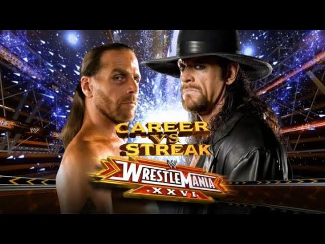 Story of Undertaker vs Shawn Michaels | Wrestlemania 26