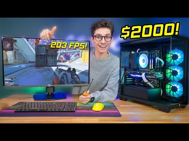 The ULTIMATE $2000 Gaming PC Build 2024! 