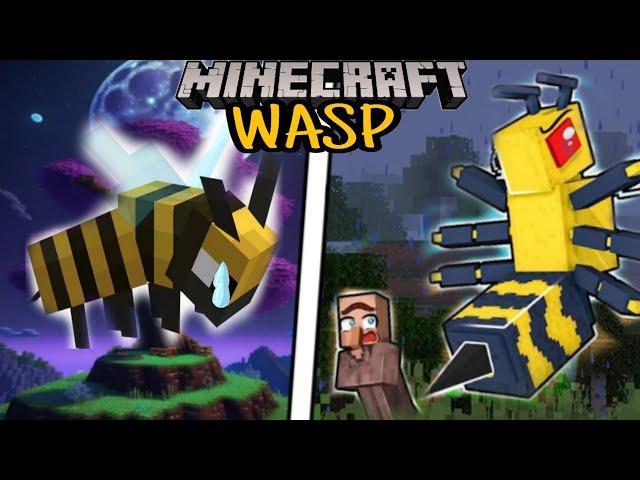 I Survived 100 Days as a WASP in Minecraft