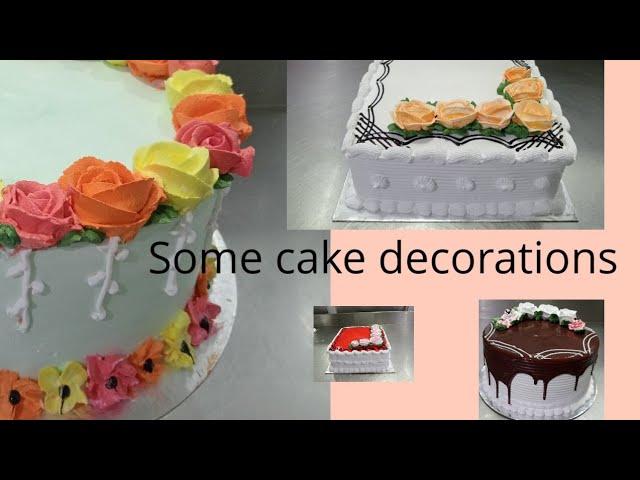 some cake decorations /Icing cake decorations /Ashokan chalil