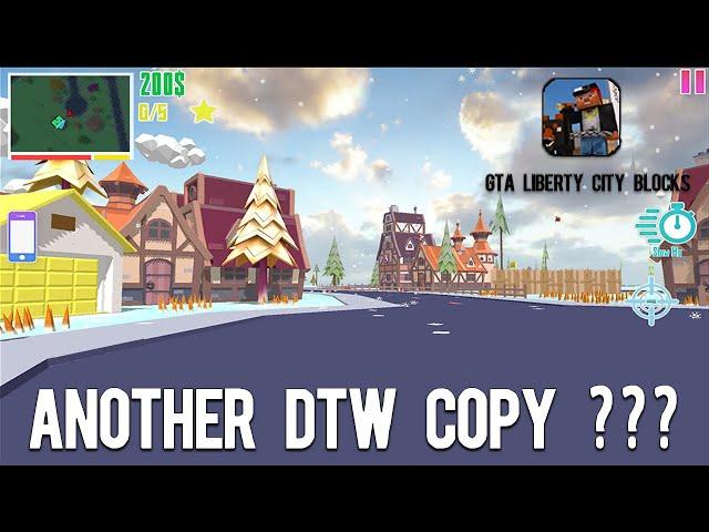 Another Dude Theft Wars Copy? GTA liberty city blocks Gameplay !!! 