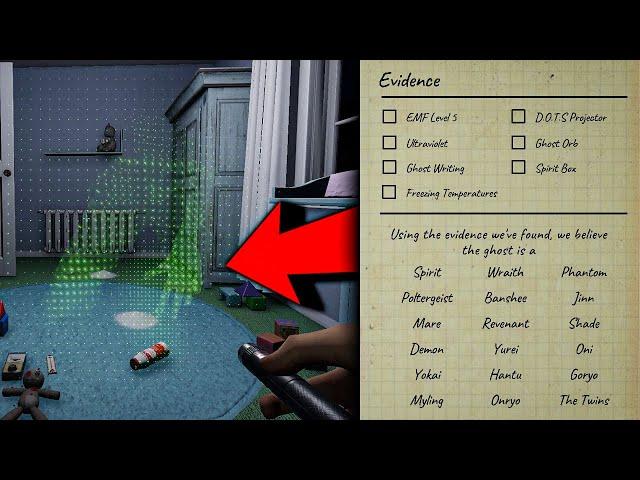 How to Find and Identify the Ghost in Phasmophobia | A Beginner's Guide