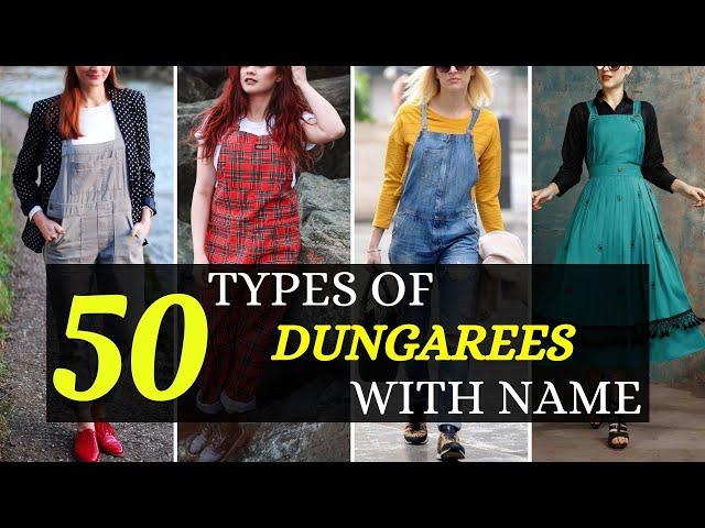 Types of Dungarees With Name | Different Types of Dungarees For Women | Blossom Trends