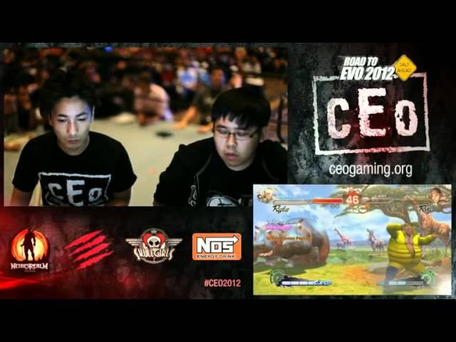 Daigo ( Ryu ) VS Justin Wong ( Rufus ) - CEO 2012