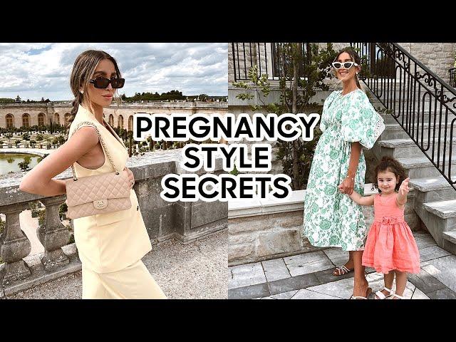 15 Style Secrets To Look AMAZING Throughout Your Pregnancy | Pregnant Outfit Ideas