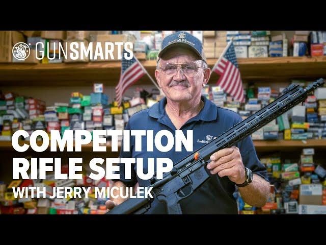 How To Setup a Rifle for Competition | GUNSMARTS Training with Jerry Miculek