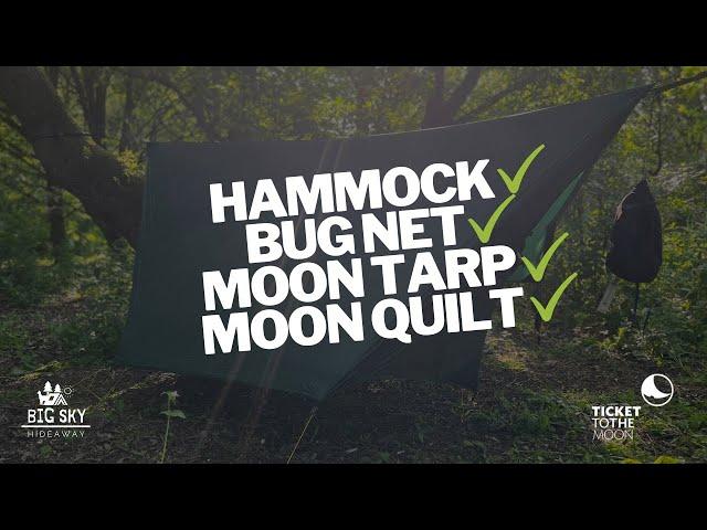 Testing out the Ticket To The Moon Original Pro Hammock