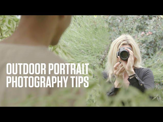 Canon Tips - How to shoot portraits outdoors