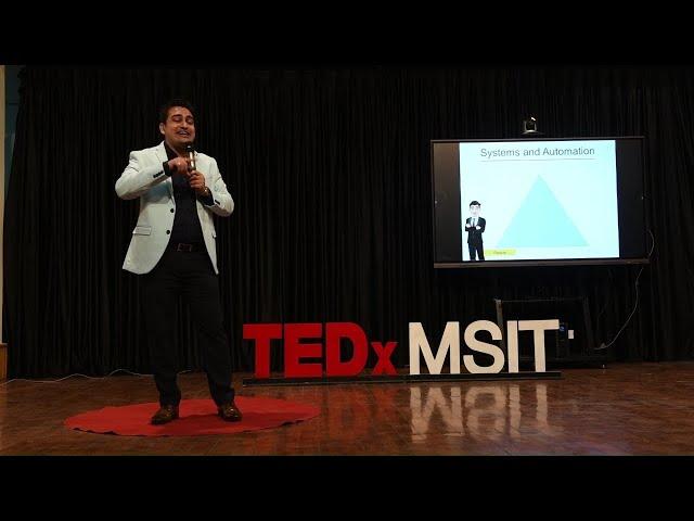 Business Automation | Dipanshu Vijay | TEDxMSIT