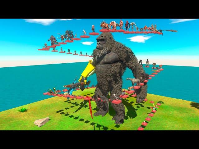 King Kong 2024: Deadly FPS Parkour Survival - Animal Revolt Battle Simulator