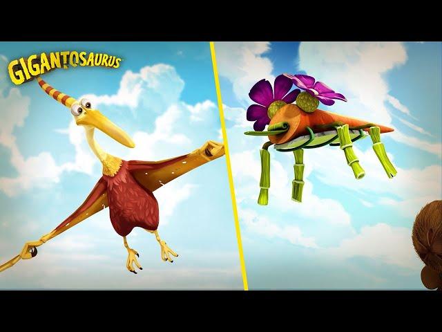 Wings vs. Drone – Science Takes on Nature!  | Gigantosaurus Multilingual