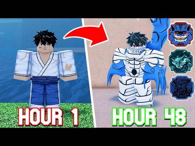 Spending 48 Hours MASTERING Every 2 Tails Version in Shindo Life. - Roblox