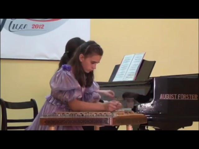 Цимбалы - Анна ,13л.ф- но - Наталья Ляхова. #shorts #cimbalom #piano #музыкальность #classicalmusic
