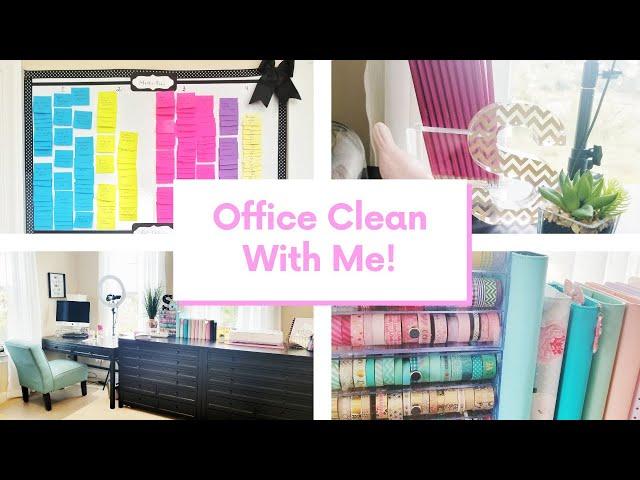 Office Clean With Me & 90 Day Plan Reset