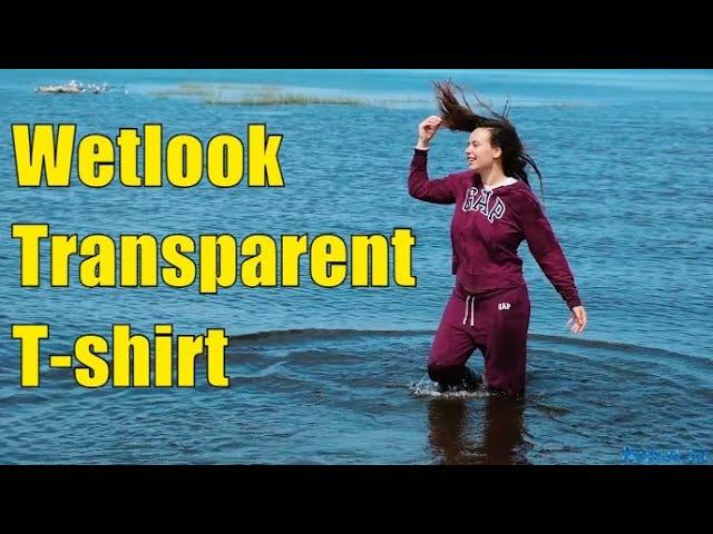 Wetlook sport | Wetlook transparent T-shirt | Wetlook beach