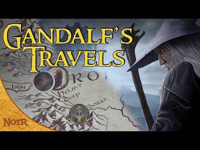 The Complete Travels of Gandalf | Tolkien Explained