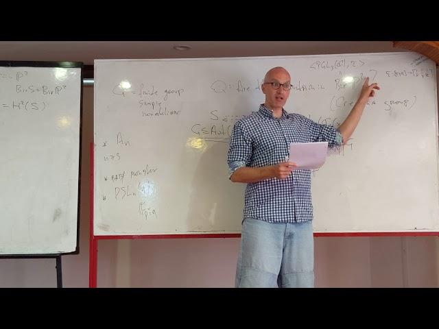 Ivan Cheltsov: Borisov-Alexeev-Borisov conjecture and its applications Part 2/15