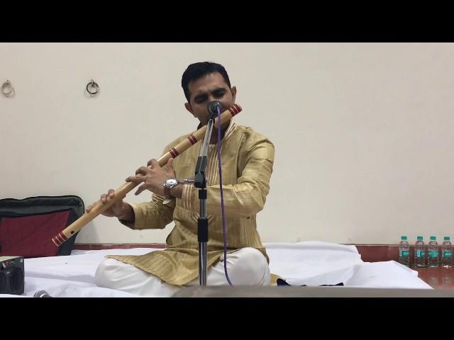 Raag Hansadhwani Flute | My Vrindavan Gurukul | Mumbai | Bansuri | Chetan Acharya flautist