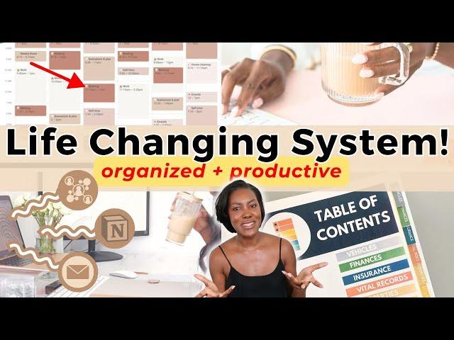 My LIFE ORGANIZATION SYSTEM  How to organize your life (*all my systems + tools*)