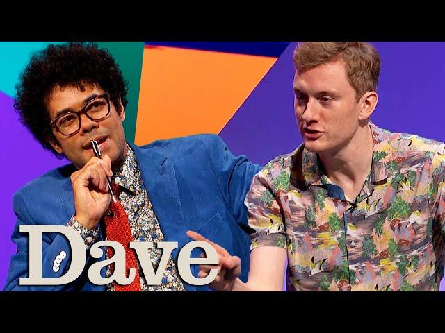 Why James Acaster Stole Richard Ayoade's Bike | Question Team | Dave