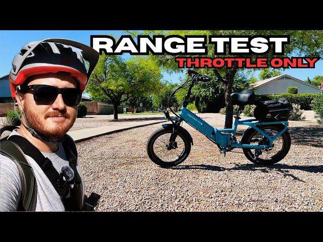 I Rode the LECTRIC XP4 750W on a THROTTLE ONLY Test - Here's How it Did