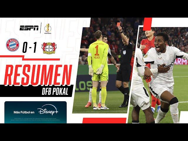 LA XABINETA DIO EL GOLPE Y AVANZÓ A CUARTOS DE FINAL | Bayern Munich 0-1 Bayer Leverkusen | RESUMEN