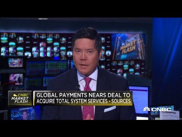 Global Payments near deal to acquire Total System Services: Sources