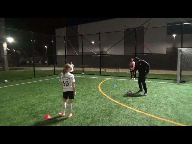 Football (soccer) training - 1st Touch