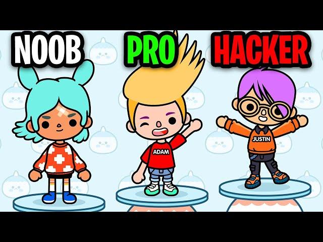 HOW LANKYBOX MET!? NOOB vs PRO vs HACKER In TOCA LIFE WORLD!