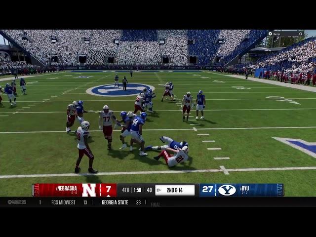 LOG - CFB - S4 - Week 1 - Nebraska vs BYU