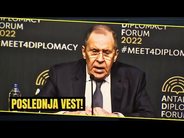 UŽAS! Jedna izjava UZNEMIRILA celu planetu! Lavrov saopštio da je Rusija U RATU sa NATO paktom!