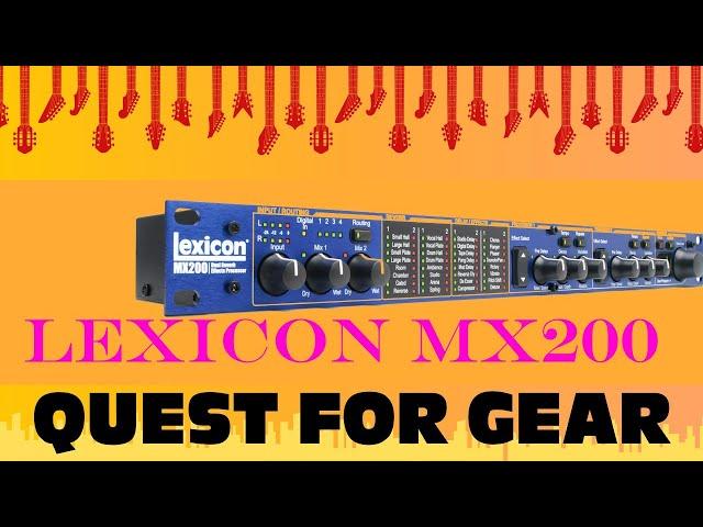 Lexicon MX200 - every sound auditioned