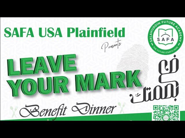 SAFA USA Leave Your Mark Benefit Dinner | Sheikh Karim, Sheikh Uthman, and Eddie