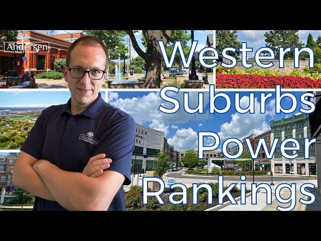 Western Suburbs Power Rankings: Price per Square Foot