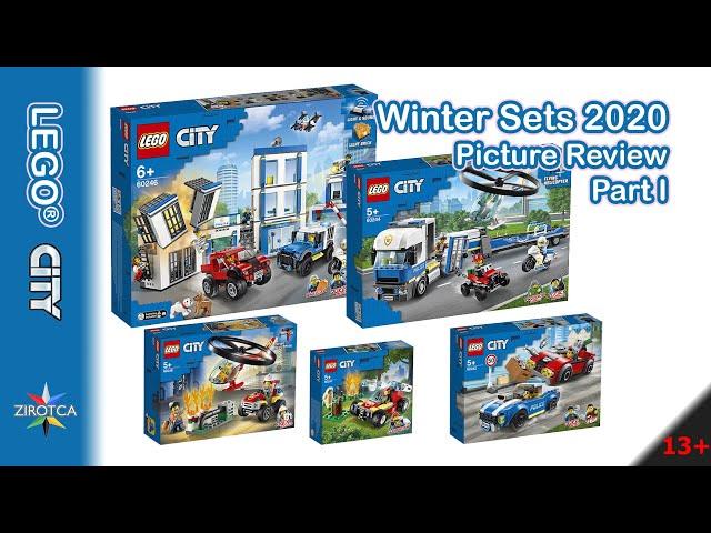 LEGO City Winter Sets 2020 | New Sets Picture Review - 60241 60242 60244 60245 60246 60247 60248