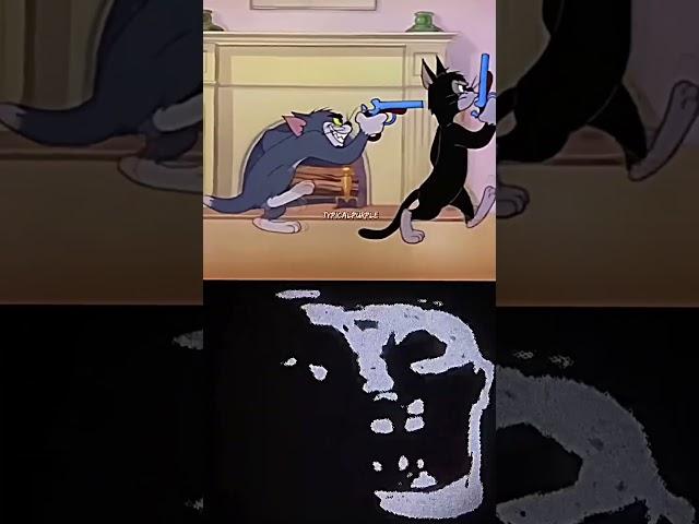 Tom And Jerry - Phonk Troll Face Meme  | credits: @_Z3LDR1S_  #short #fyp #viral