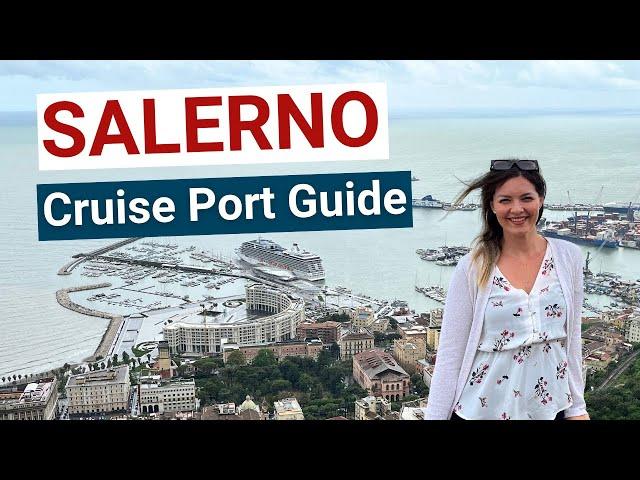 Salerno Italy Cruise Port | City Highlights | Getting to Amalfi, Pompeii, Sorrento, Naples (4K)