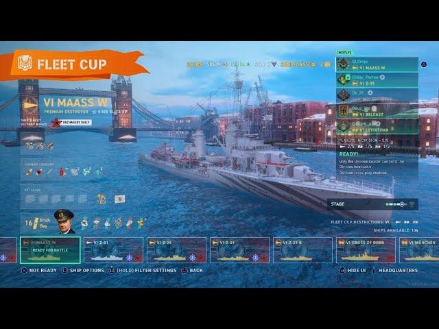 World of Warships: Legends_Fleet cup fun