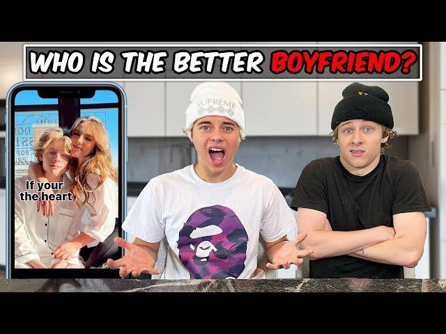 REACTING TO HIS GIRLFRIENDS TIK TOKS  WITH ME... *SHOCKING*