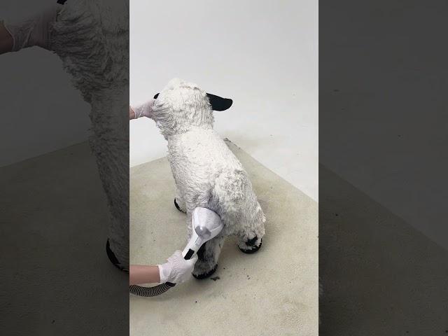 비포 애프터 봤어?! 내 최애 인형 다시 태어남ㅠㅠ #양빨 #소파청소 #습식청소기 #포쉬워시젯 #꿀템추천 #청소기 #