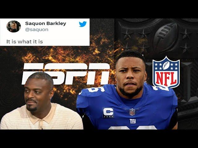 New York Giants|Former Giant Plaxico Burress Sounds Off on NY Giants About Barkley!!!