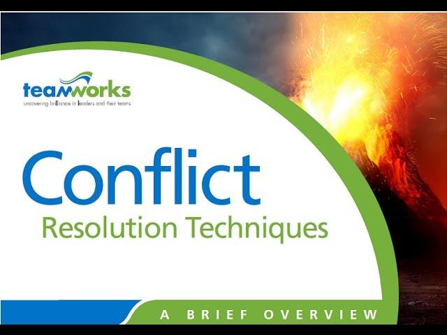 Conflict Resolution Techniques